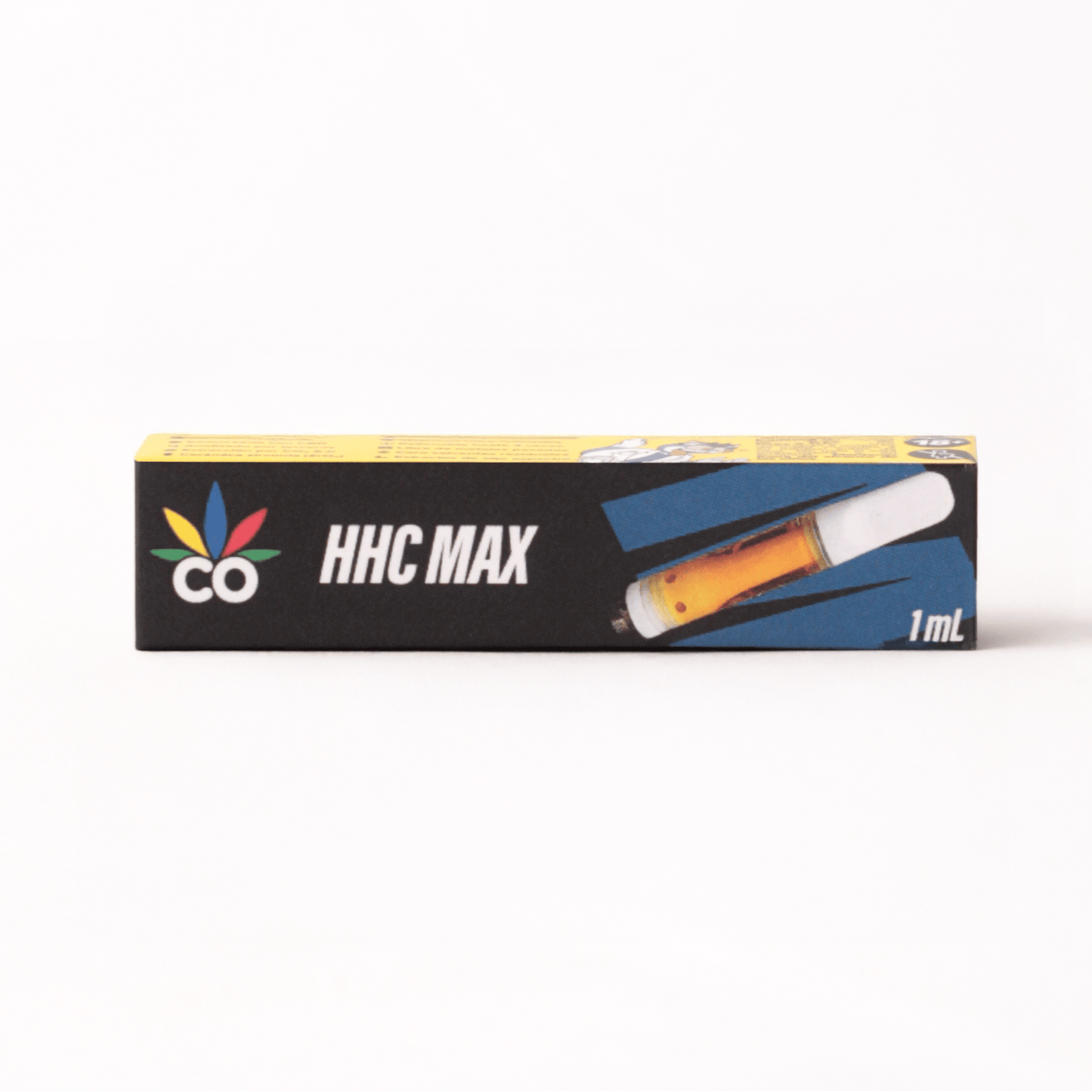 Cartucho Reutilizable de Cerámica 1 mL | HHC MAX | Uso Diurno directo en Colombia | Connabis Colombia