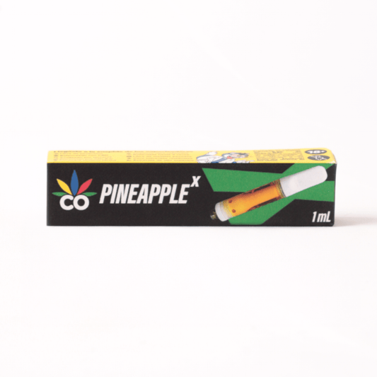 Cartucho Reutilizable de Cerámica 1 mL | Pineapple X | Uso Diurno directo en Colombia | Connabis Colombia