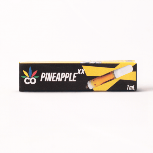 Cartucho Reutilizable de Cerámica 1 mL | Pineapple XX | Uso Diurno directo en Colombia | Connabis Colombia