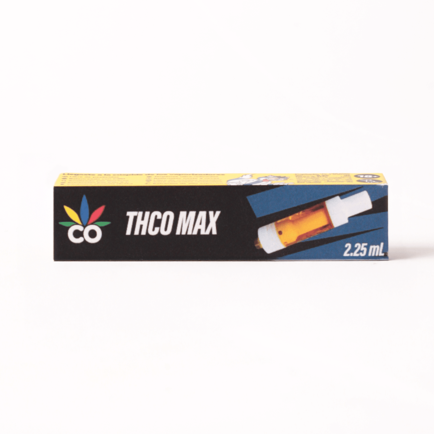 Cartucho Reutilizable de Cerámica 2.25 mL | THCO MAX | Uso Diurno directo en Colombia | Connabis Colombia