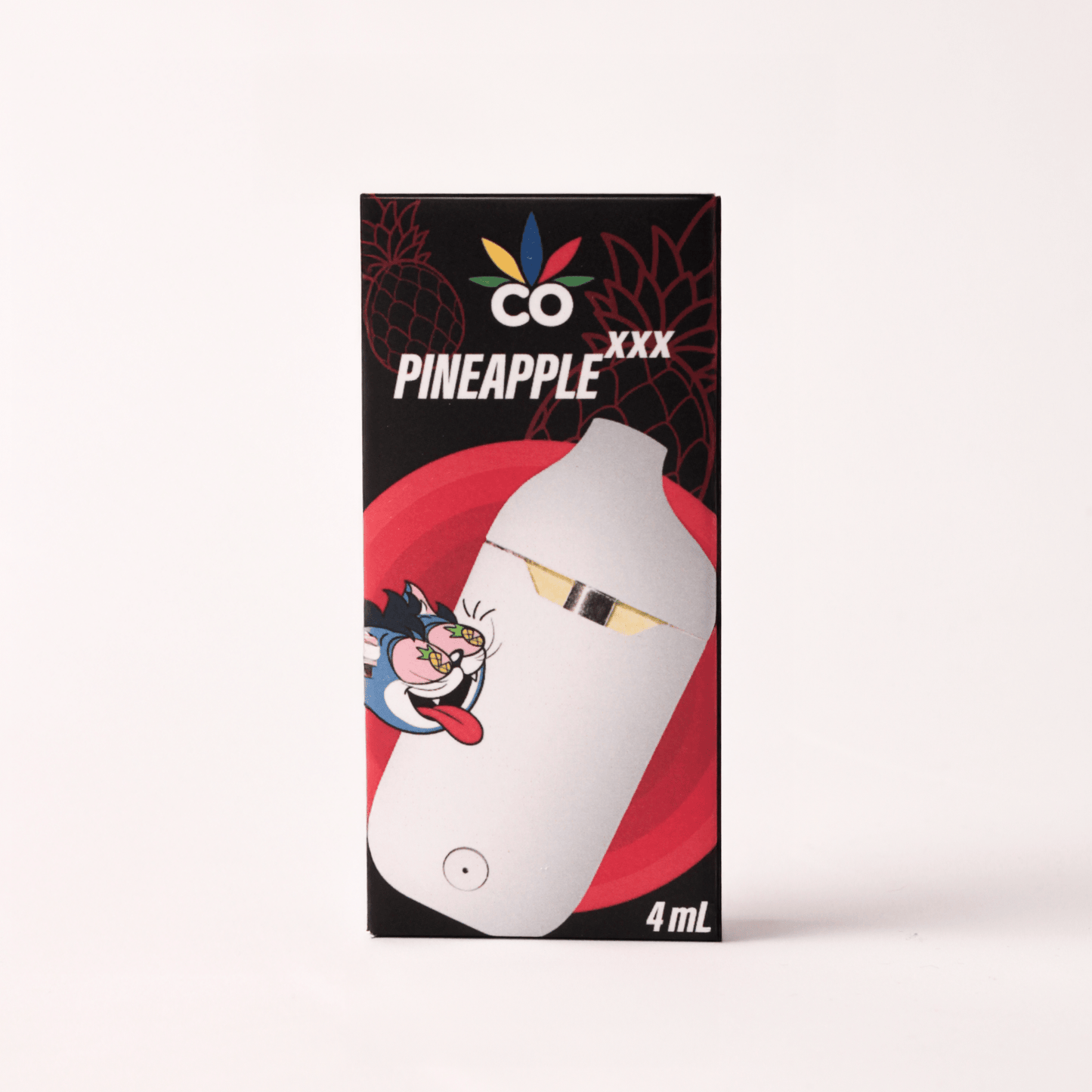 Desechable de Cerámica 4 mL | Pineapple XXX | Uso diurno directo en Colombia | Connabis Colombia