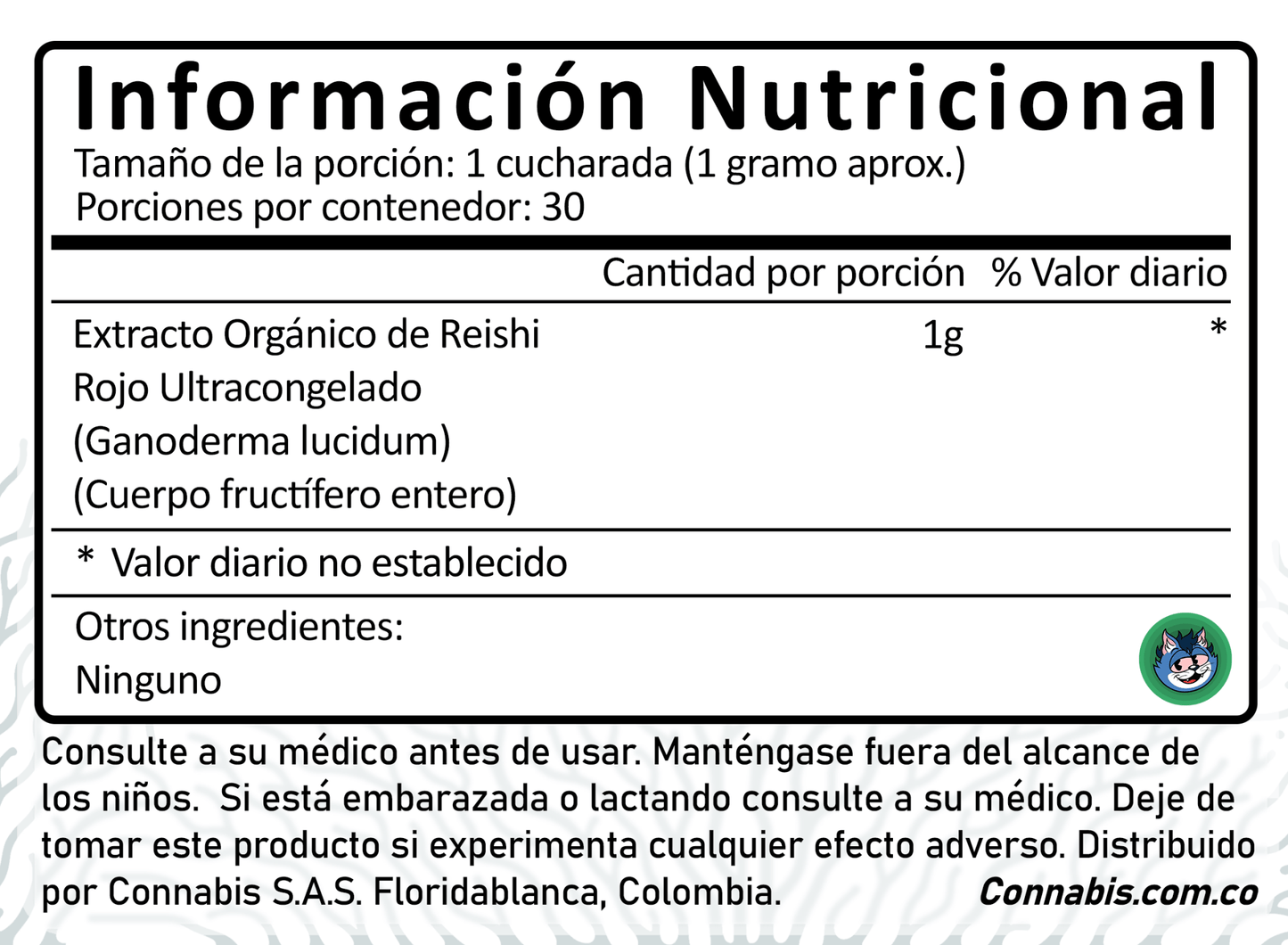 Ganoderma/Reishi Rojo Orgánico directo en Colombia | Connabis