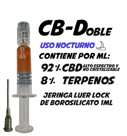 Blend CBD doble en Jeringa | Uso Nocturno directo en Colombia | Connabis Colombia