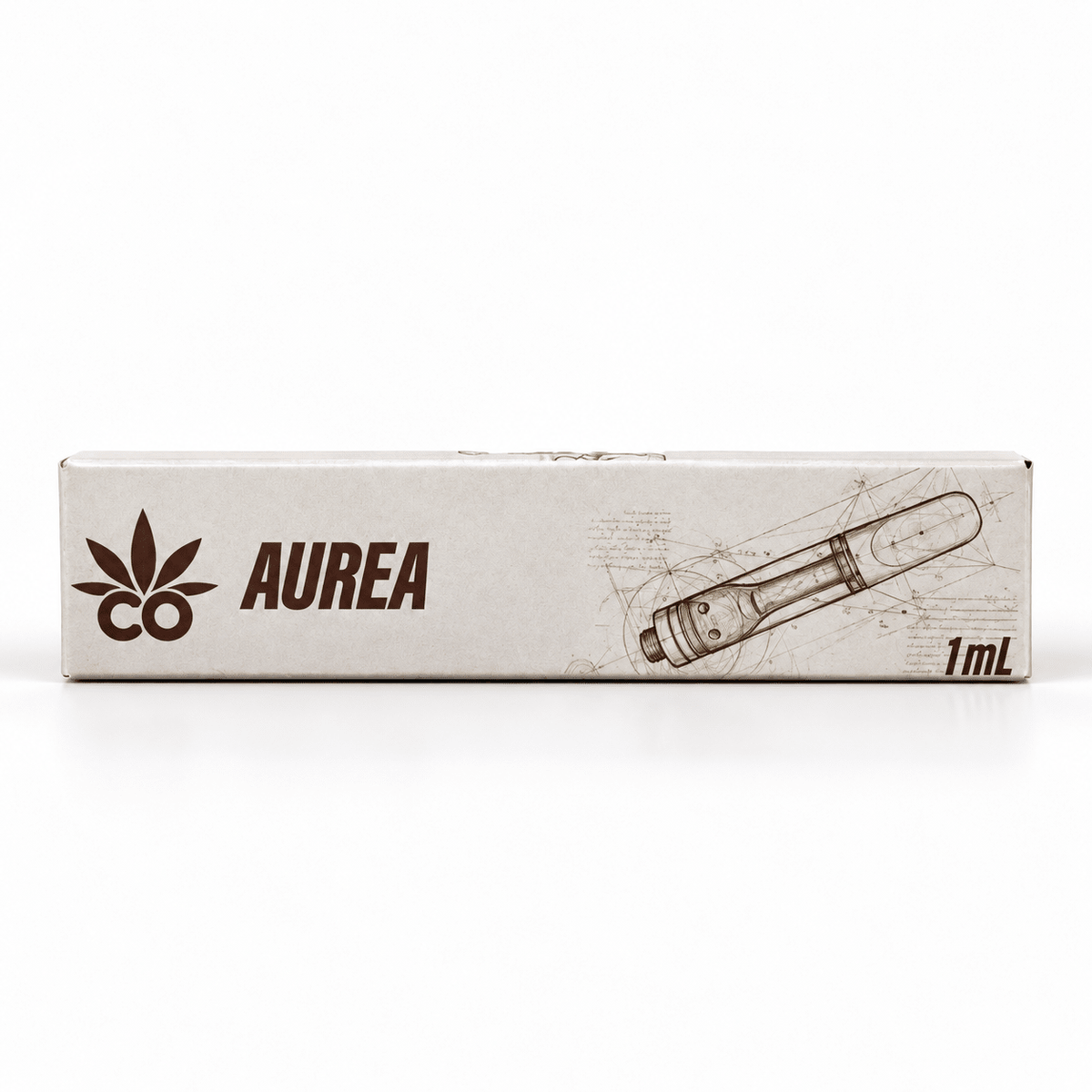 Cartucho Reutilizable de Cerámica 1 mL | AUREA | Uso Diurno directo en Colombia | Connabis Colombia