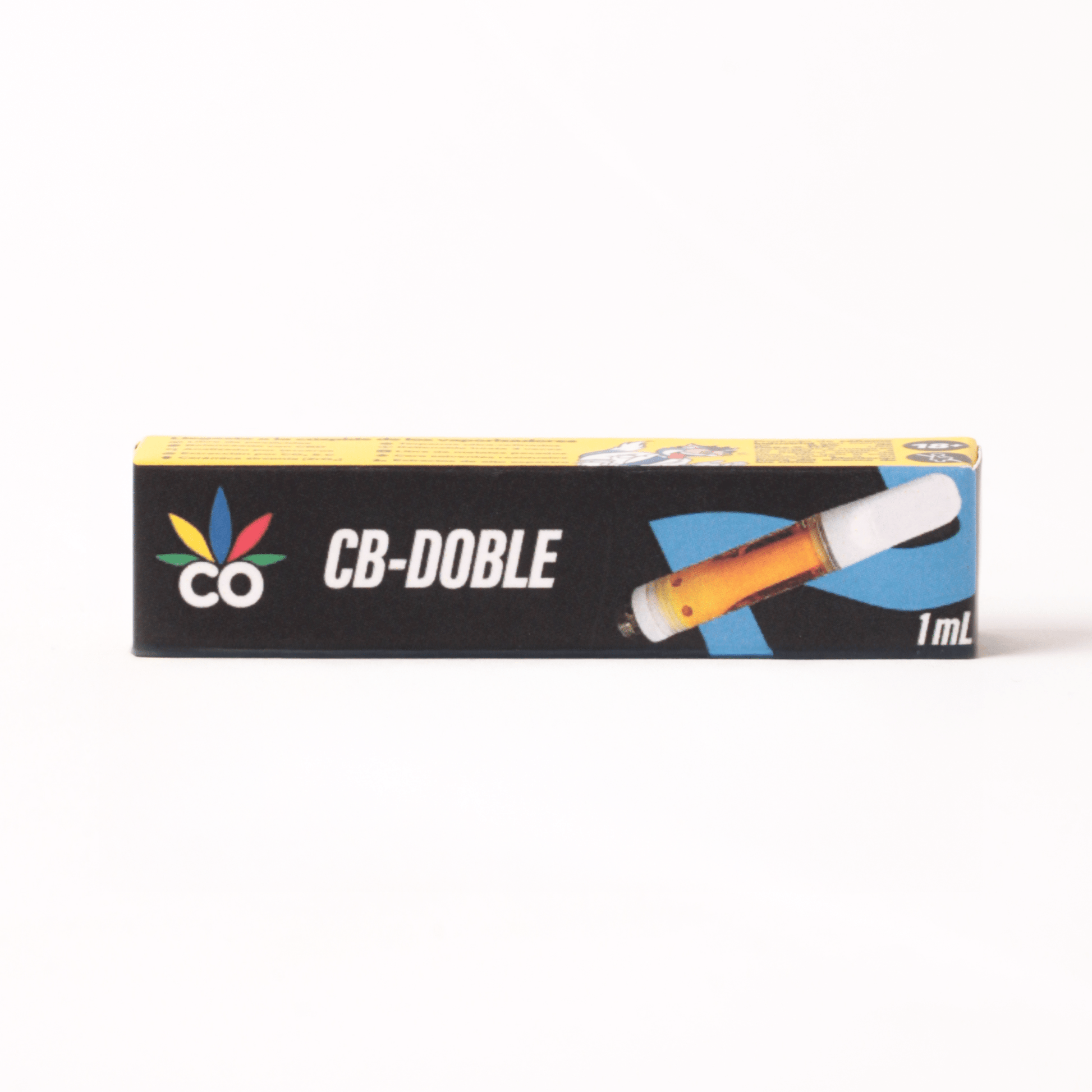 Cartucho Reutilizable de Cerámica 1 mL | CB - Doble | Uso Nocturno directo en Colombia | Connabis Colombia