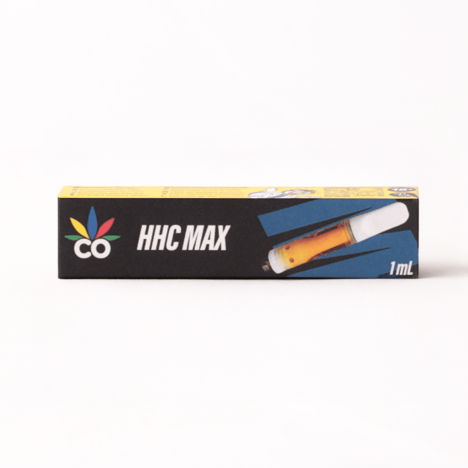 Cartucho Reutilizable de Cerámica 1 mL | HHC MAX | Uso Diurno directo en Colombia | Connabis Colombia