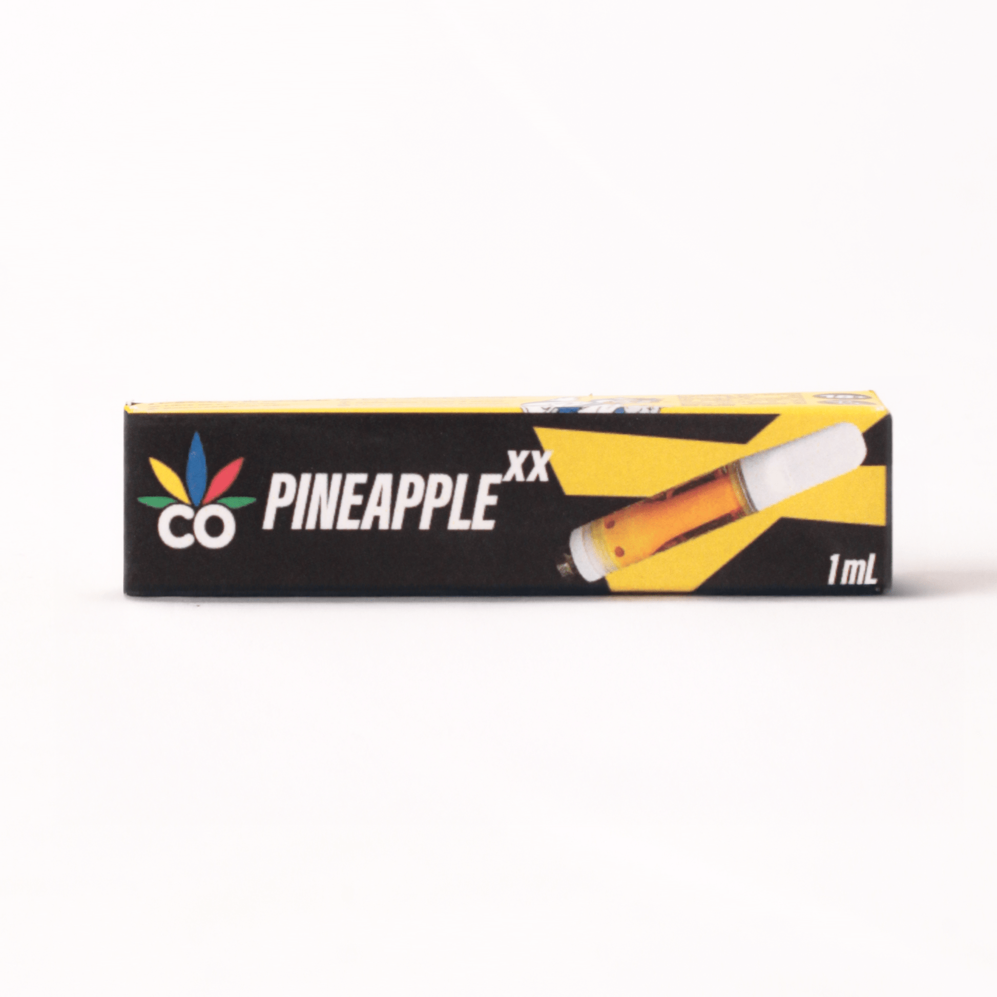 Cartucho Reutilizable de Cerámica 1 mL | Pineapple XX | Uso Diurno directo en Colombia | Connabis Colombia