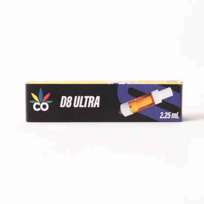Cartucho Reutilizable de Cerámica 2.25 mL | D8 ULTRA | Uso Diurno directo en Colombia | Connabis Colombia