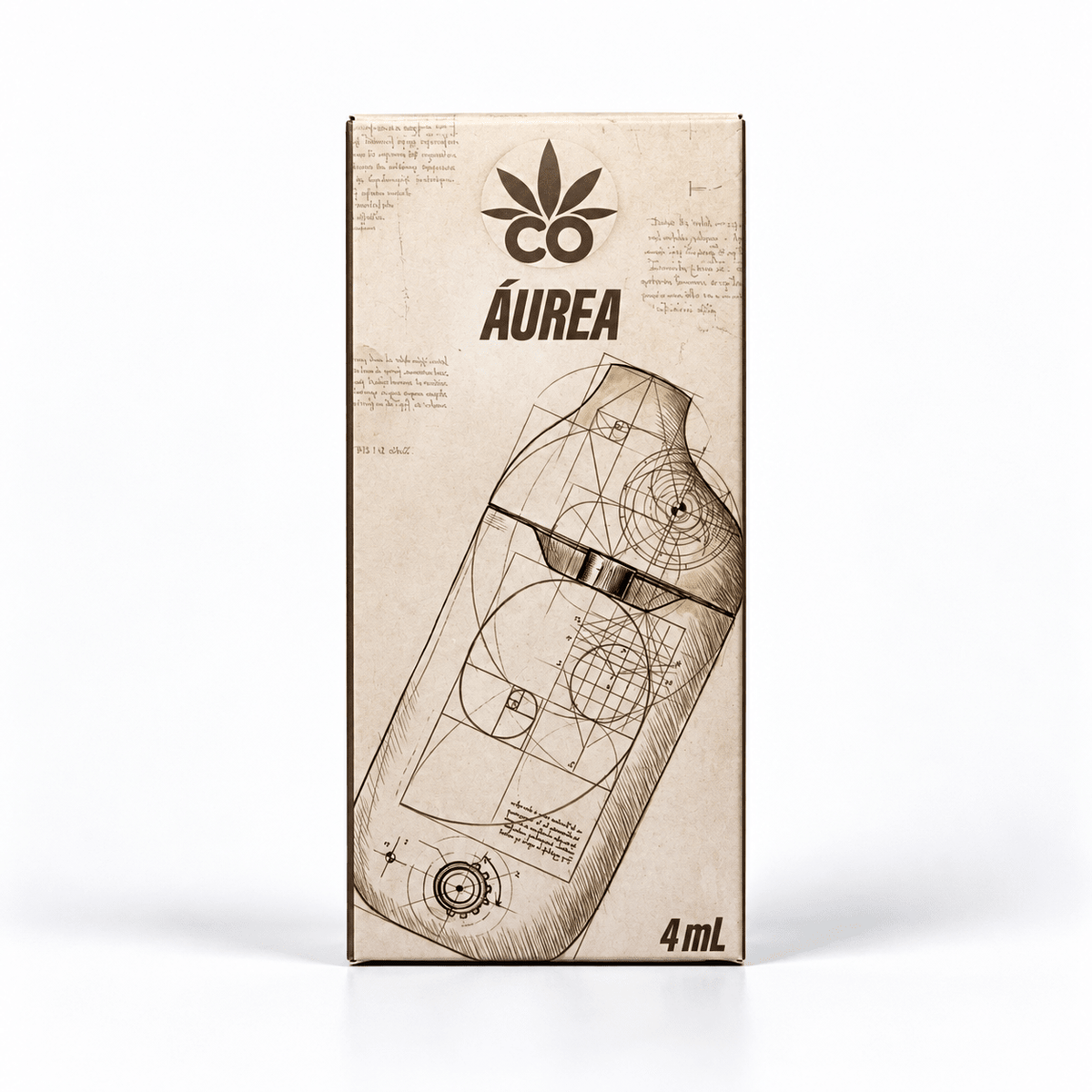 Desechable de Cerámica 4 mL | AUREA | Uso Diurno directo en Colombia | Connabis Colombia
