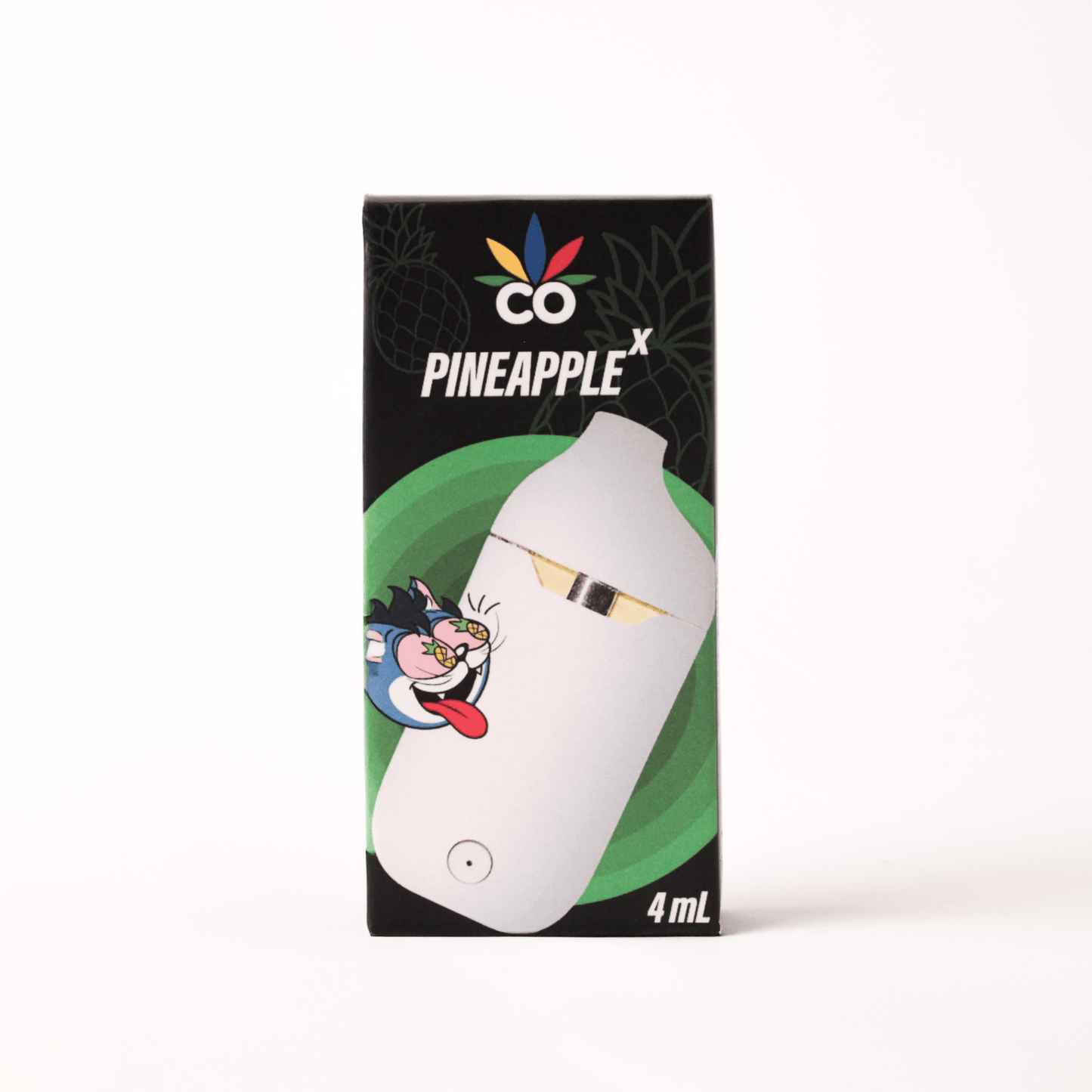Desechable de Cerámica 4 mL | Pineapple X | Uso diurno directo en Colombia | Connabis Colombia