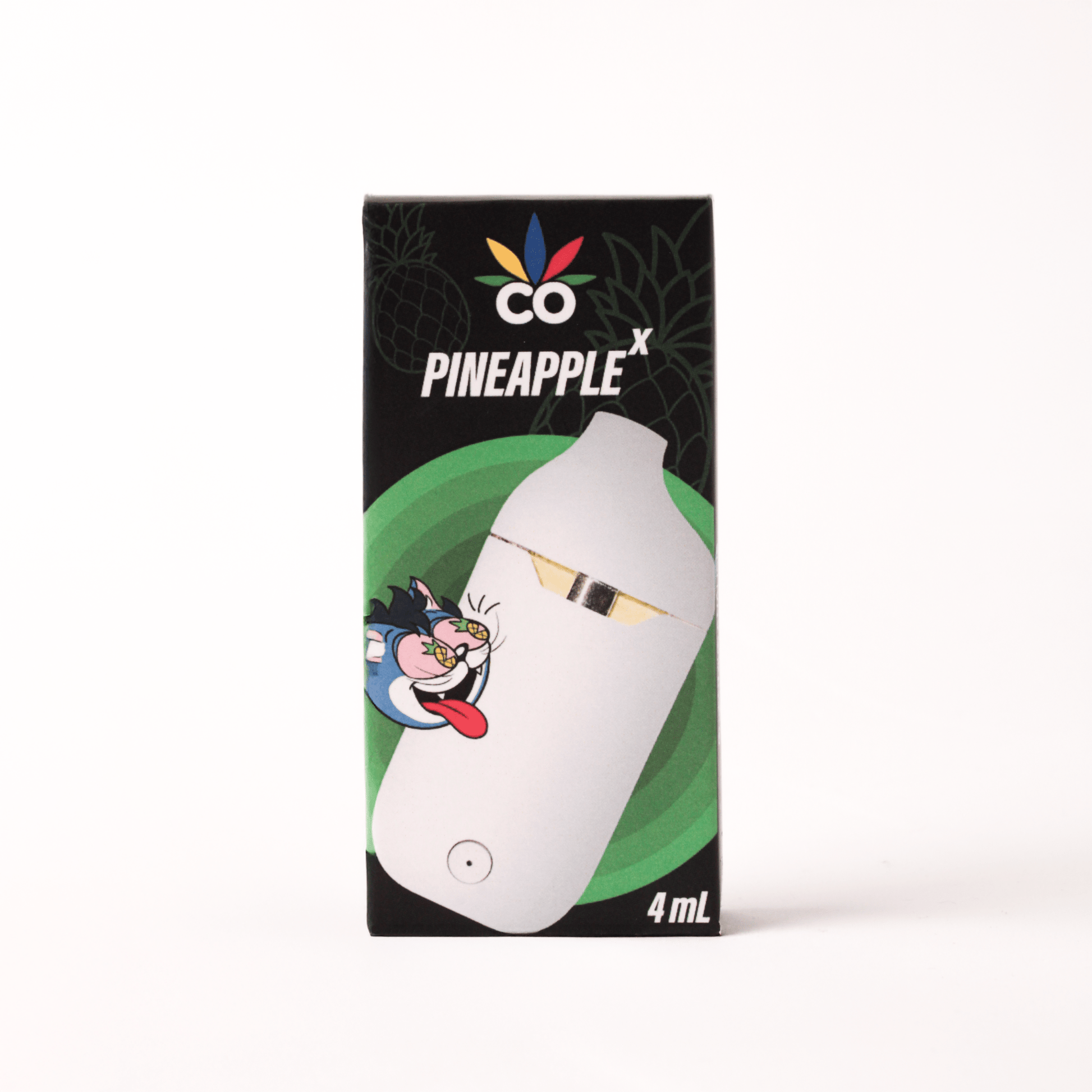 Desechable de Cerámica 4 mL | Pineapple X | Uso diurno directo en Colombia | Connabis Colombia