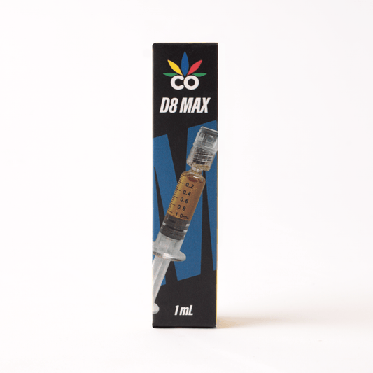 Recarga D8 MAX en Jeringa | Uso Diurno directo en Colombia | Connabis Colombia
