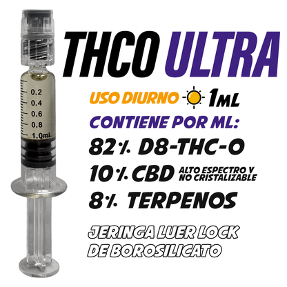 Recarga THCO ULTRA en Jeringa | Uso Diurno directo en Colombia | Connabis Colombia